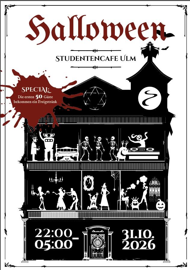 Halloween im Studentencafé