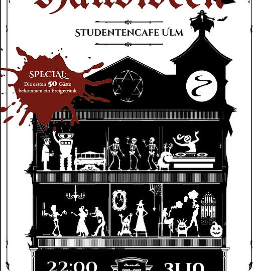 Halloween im Studentencafé
