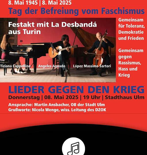 80. Jahrestag der Befreiung vom Nationalsozialismus 🗣️ Am Donnerstag, den (…)