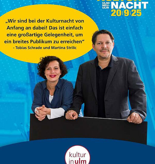 Kulturnacht Ulm/Neu-Ulm 2025 🎭 GESICHTER DER KULTURNACHT 🌚 Heute im (…)