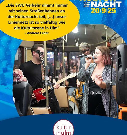 Kulturnacht Ulm/Neu-Ulm 2025 🎭 GESICHTER DER KULTURNACHT 🌚 Heute im (…)