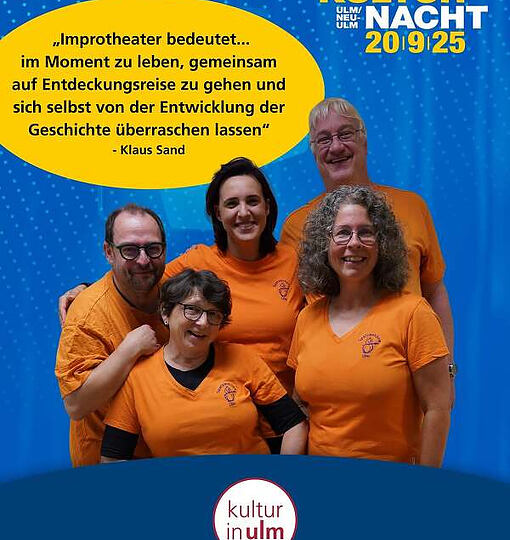 Kulturnacht Ulm/Neu-Ulm 2025 🎭 GESICHTER DER KULTURNACHT 🌚 Heute im (…)