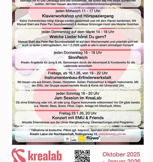 Unser aktuelles Programm!