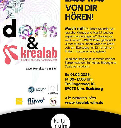 Eröffnung der 2. Künstler*innen-Residenz: „Lass was von Dir hören“ 🎶✨ (&hellip;)