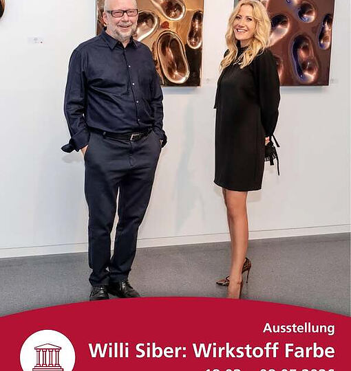 Solo-Show Willi Siber: Wirkstoff Farbe 🎨✨ Mit „Wirkstoff Farbe“ präsentiert (&hellip;)
