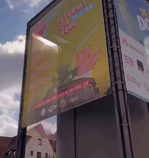 Habt ihr das neue Banner in der Neuen Mitte schon (&hellip;)