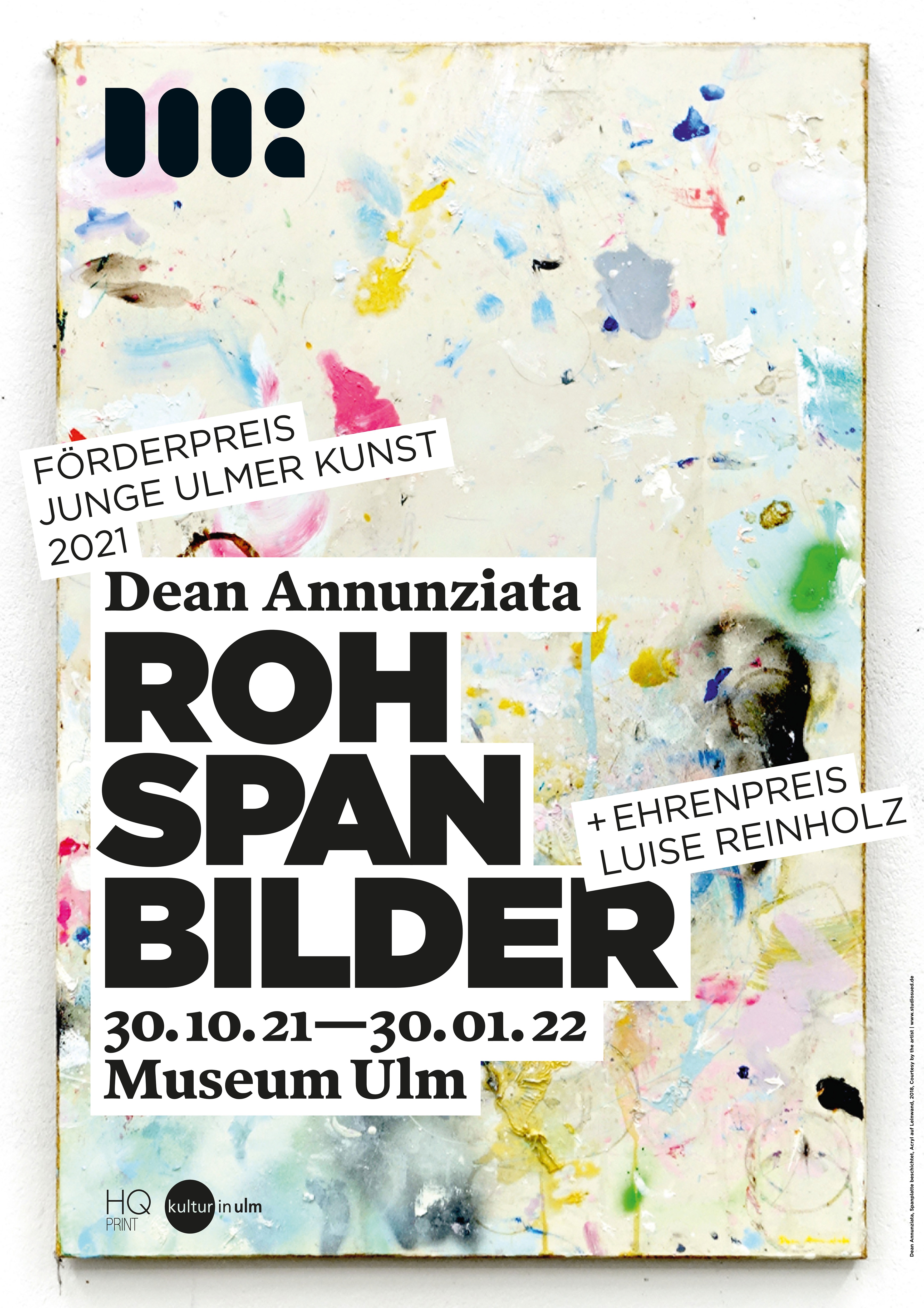 Ausstellung Förderpreis Junge Ulmer Kunst 2021
