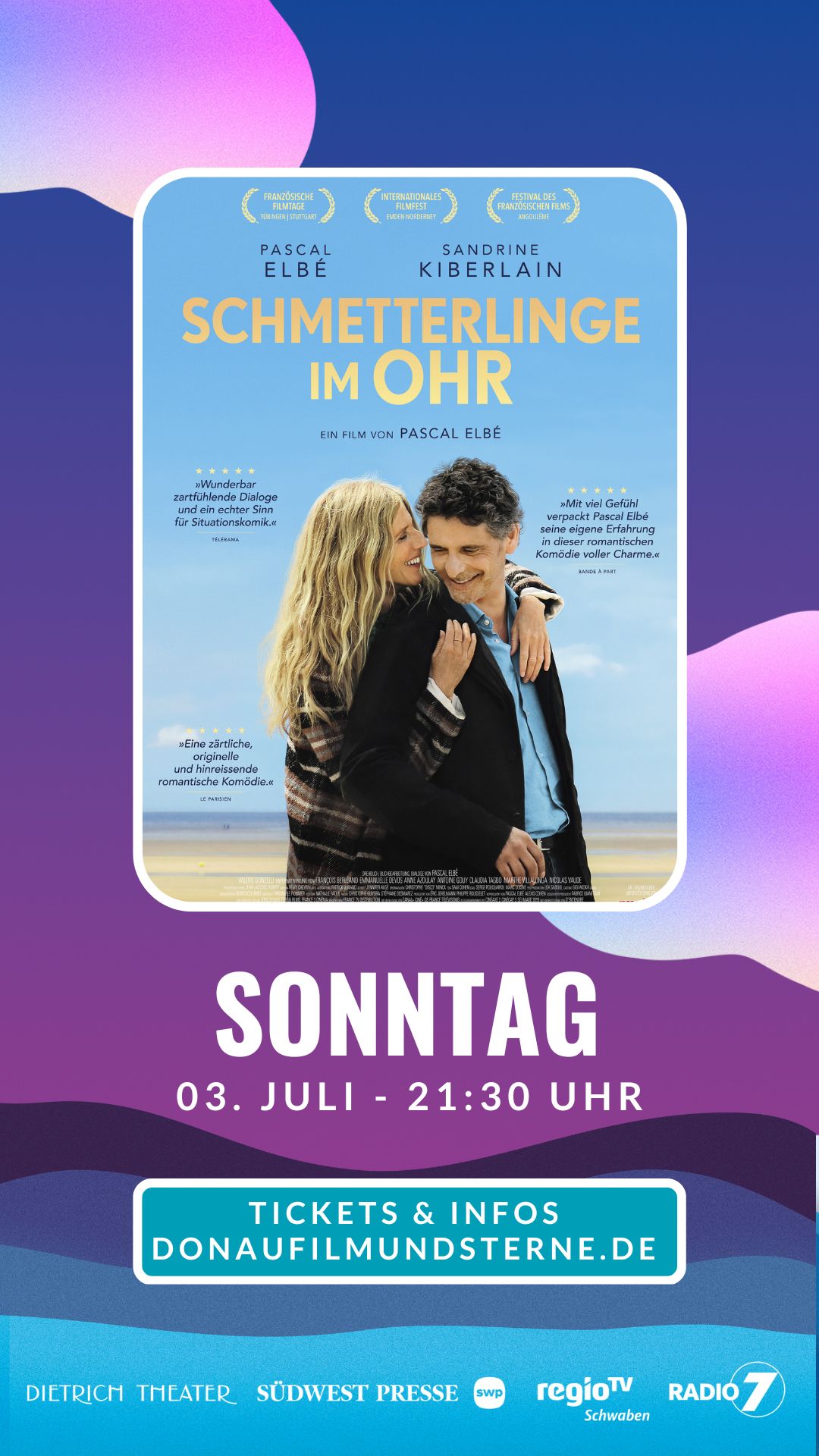 Donau, Film & Sterne Open Air Kino