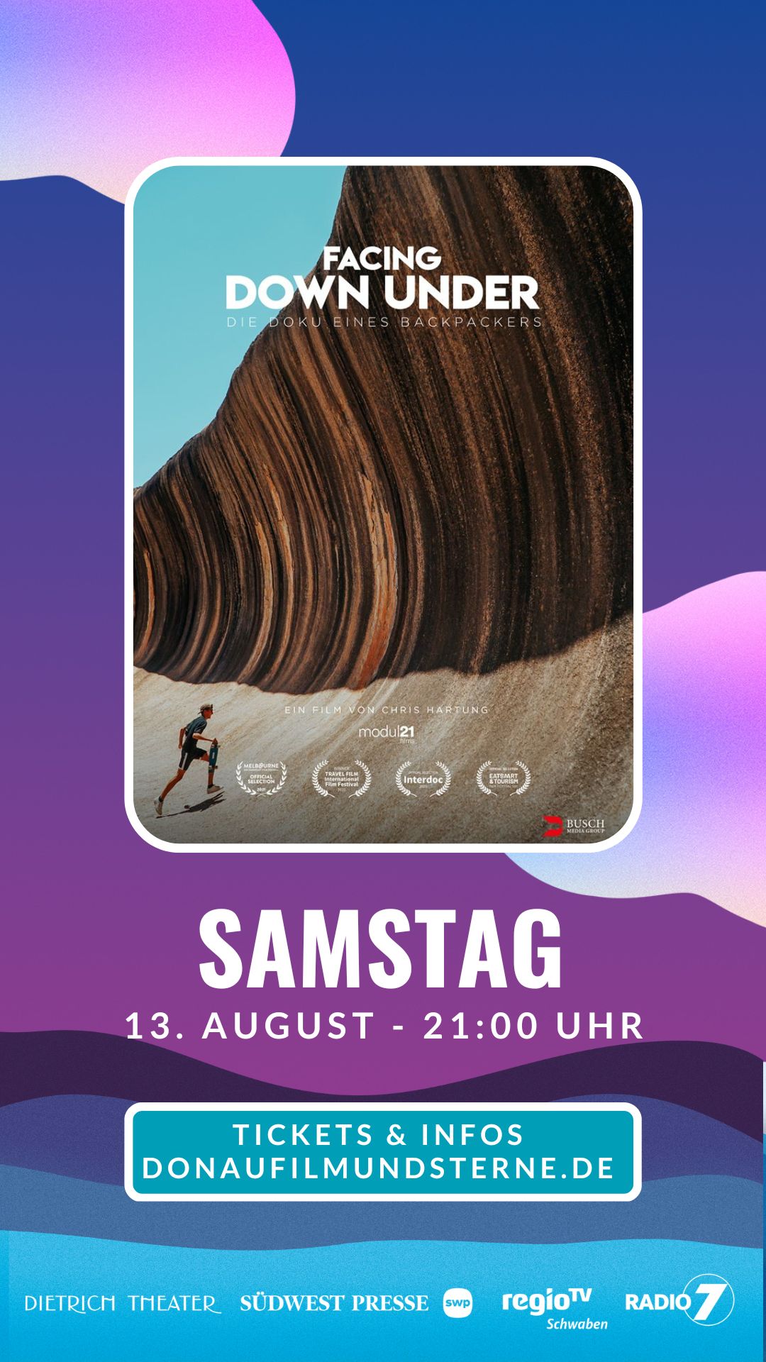 Donau, Film & Sterne Open Air Kino - Regisseurbesuch